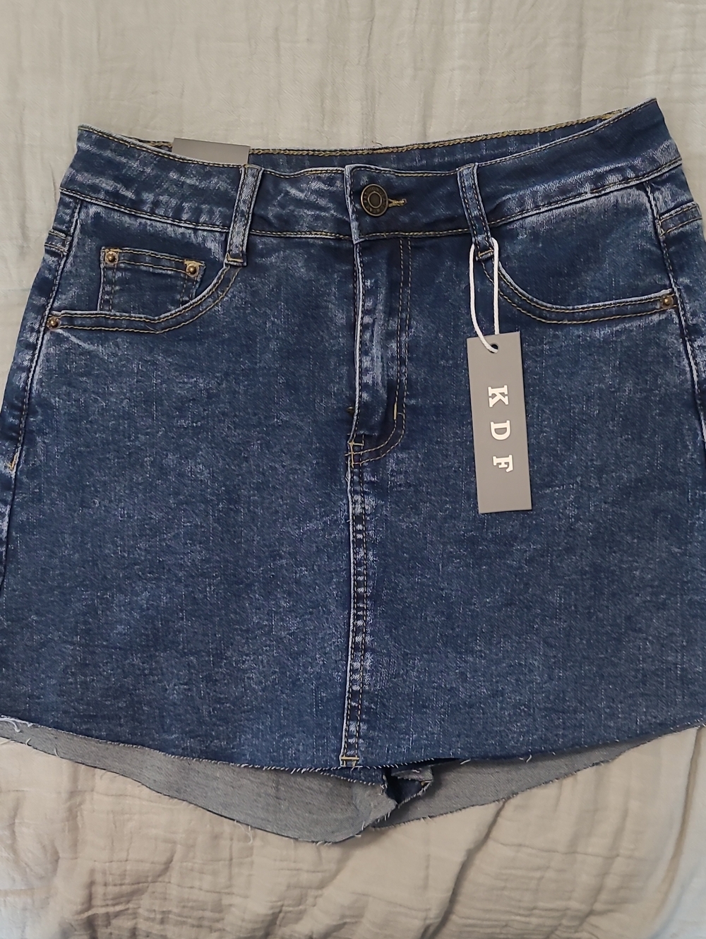 Denim Skort